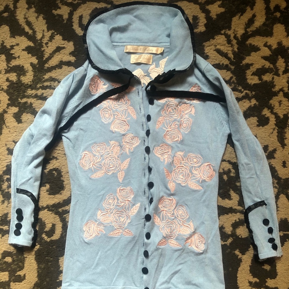 Dita Cardigan- Wheels & Dollbaby